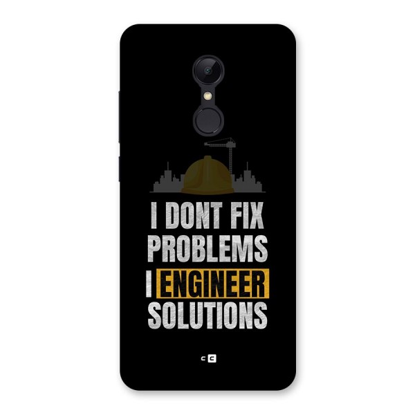 Engineer Solutions Back Case for Redmi 5