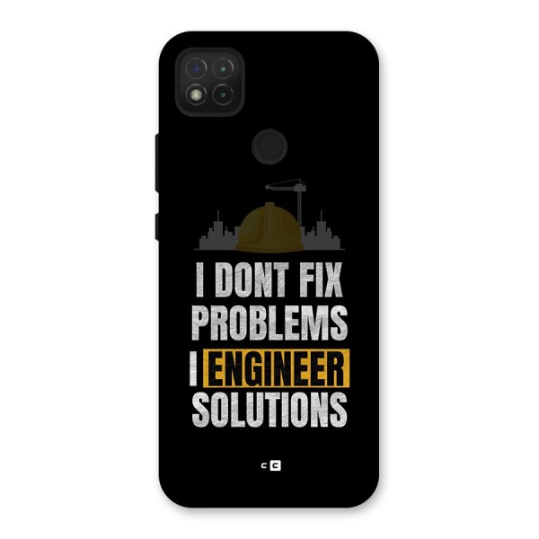 Engineer Solutions Back Case for Redmi 9