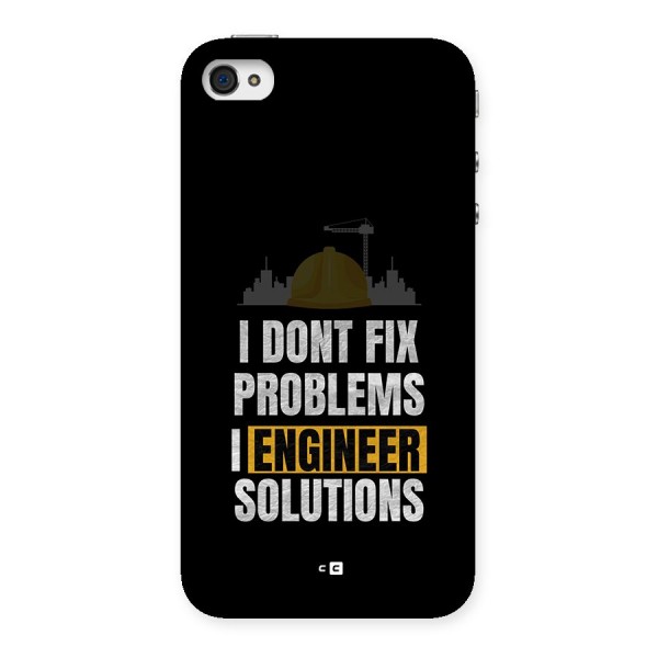 Engineer Solutions Back Case for iPhone 4 4s