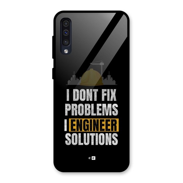 Engineer Solutions Glass Back Case for Galaxy A50