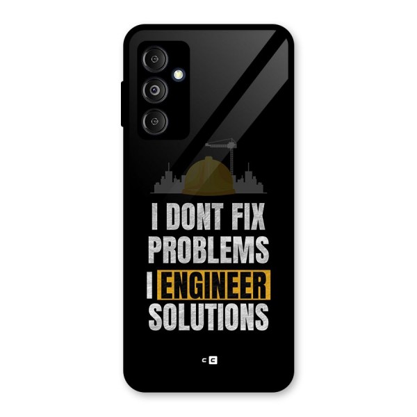 Engineer Solutions Glass Back Case for Galaxy M14 5G