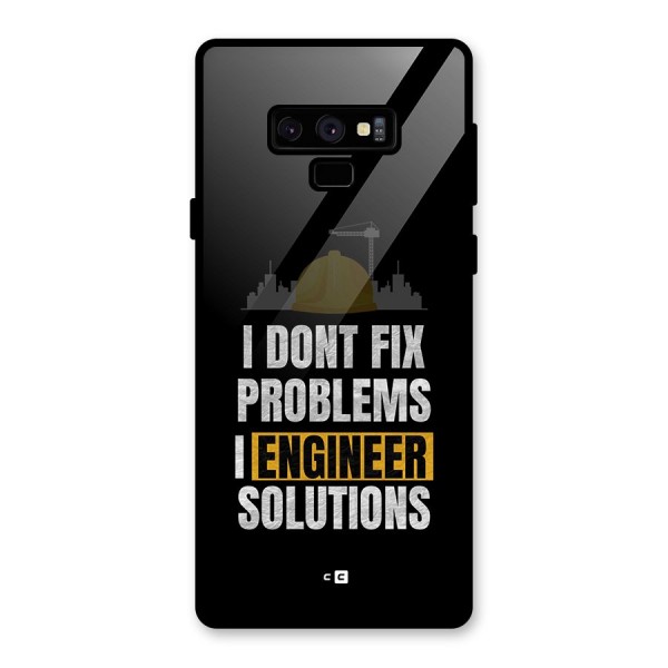 Engineer Solutions Glass Back Case for Galaxy Note 9