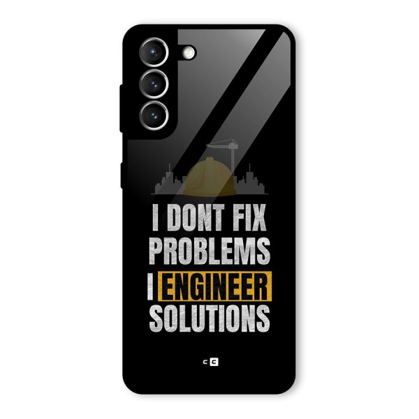 Engineer Solutions Glass Back Case for Galaxy S21 5G