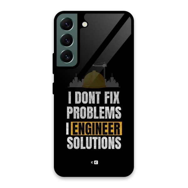 Engineer Solutions Glass Back Case for Galaxy S22 5G