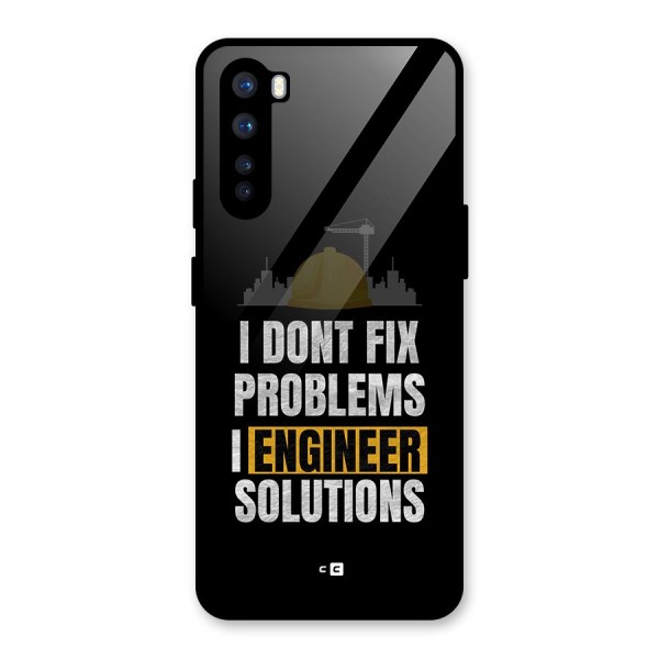 Engineer Solutions Glass Back Case for OnePlus Nord