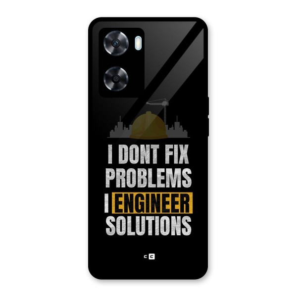 Engineer Solutions Glass Back Case for Oppo A77s