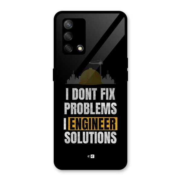 Engineer Solutions Glass Back Case for Oppo F19