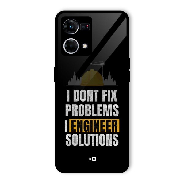 Engineer Solutions Glass Back Case for Oppo F21 Pro 4G