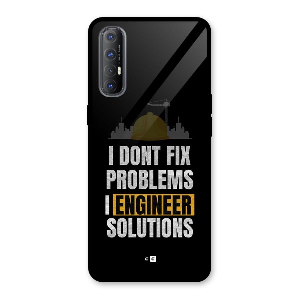 Engineer Solutions Glass Back Case for Oppo Reno3 Pro