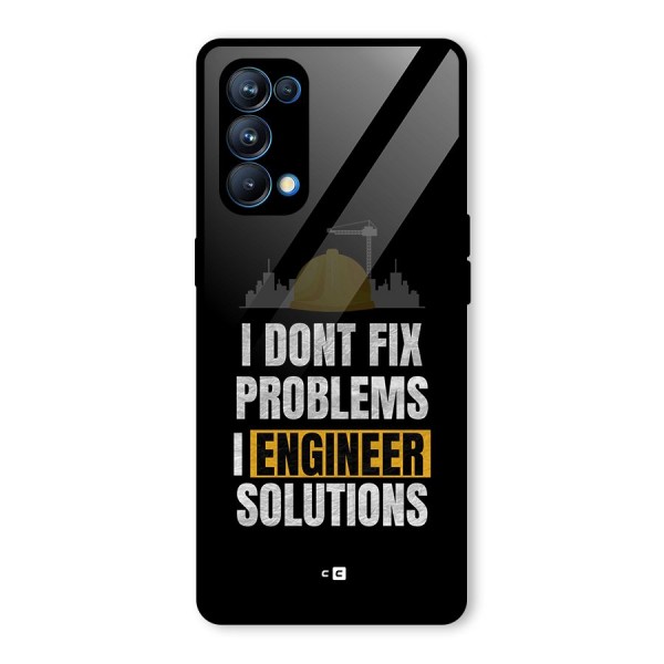 Engineer Solutions Glass Back Case for Oppo Reno5 Pro 5G