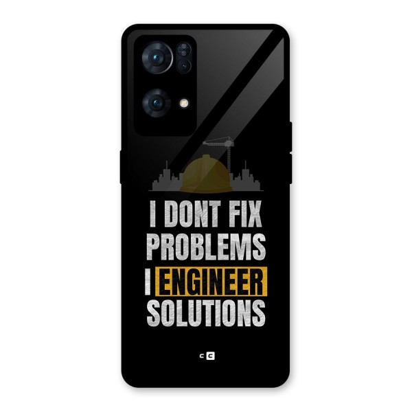 Engineer Solutions Glass Back Case for Oppo Reno7 Pro 5G