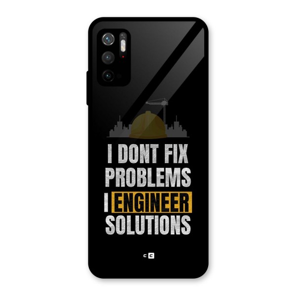 Engineer Solutions Glass Back Case for Poco M3 Pro 5G