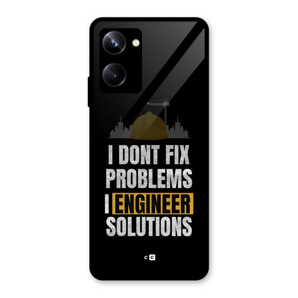 Engineer Solutions Glass Back Case for Realme 10 Pro