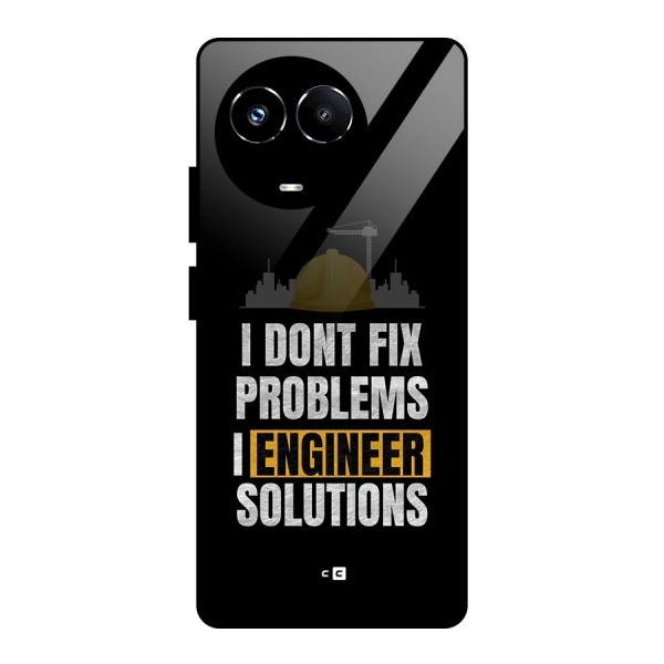 Engineer Solutions Glass Back Case for Realme 11X