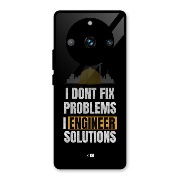 Engineer Solutions Glass Back Case for Realme 11 Pro