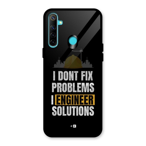 Engineer Solutions Glass Back Case for Realme 5