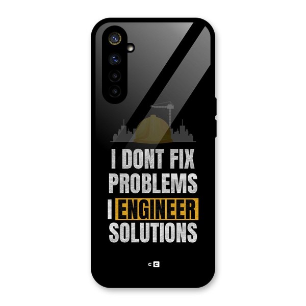 Engineer Solutions Glass Back Case for Realme 6i