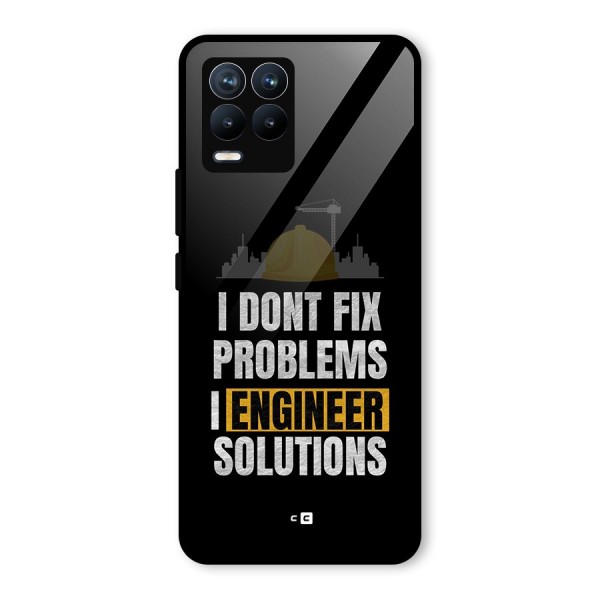 Engineer Solutions Glass Back Case for Realme 8 Pro