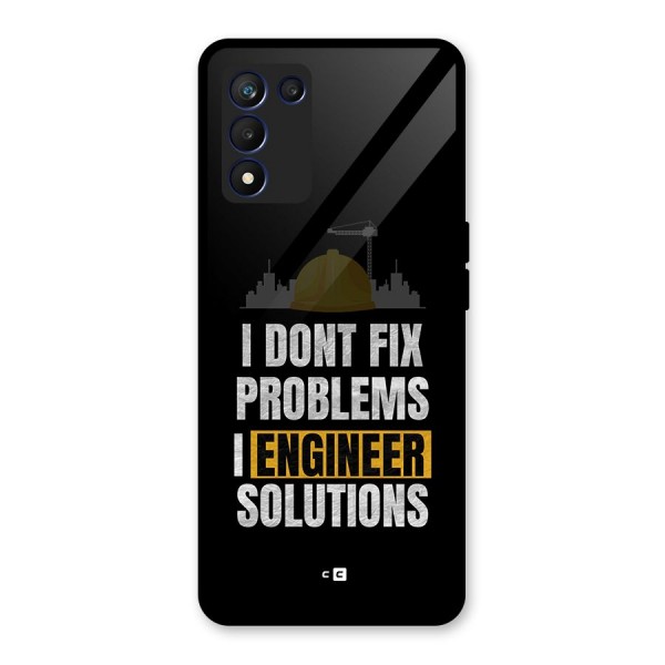 Engineer Solutions Glass Back Case for Realme 9 5G Speed