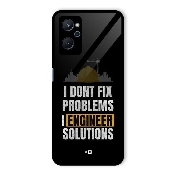 Engineer Solutions Glass Back Case for Realme 9i