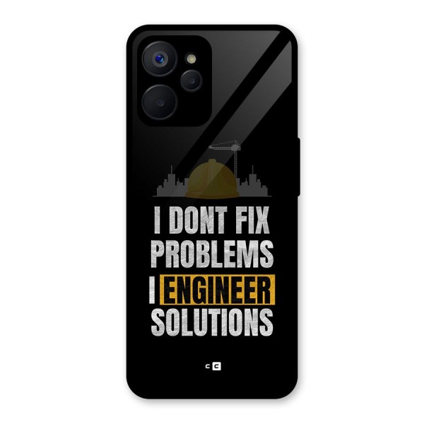 Engineer Solutions Glass Back Case for Realme 9i 5G