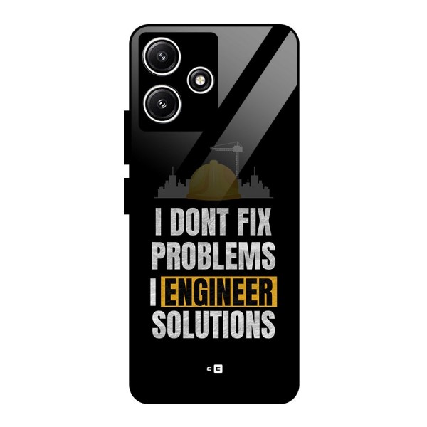 Engineer Solutions Glass Back Case for Redmi 12 5G