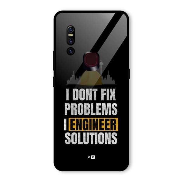 Engineer Solutions Glass Back Case for Vivo V15