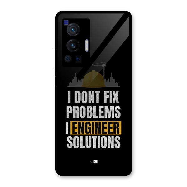 Engineer Solutions Glass Back Case for Vivo X70 Pro