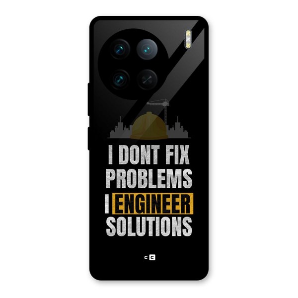 Engineer Solutions Glass Back Case for Vivo X90 Pro