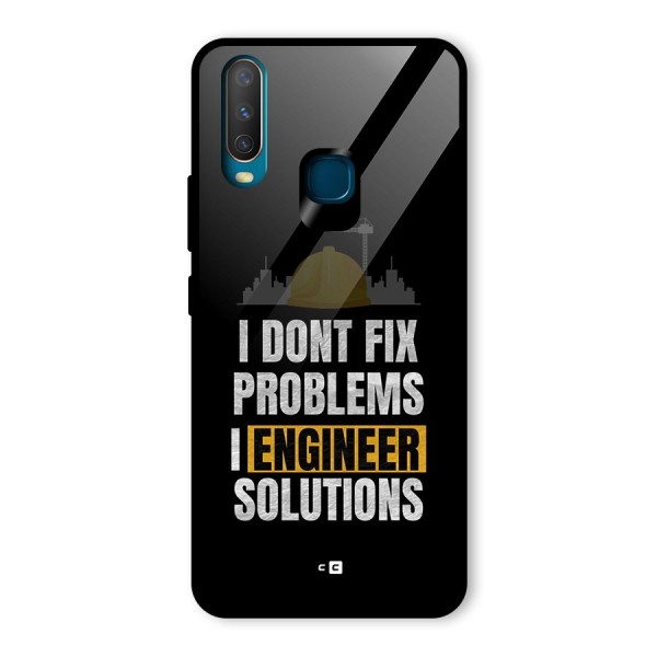 Engineer Solutions Glass Back Case for Vivo Y15