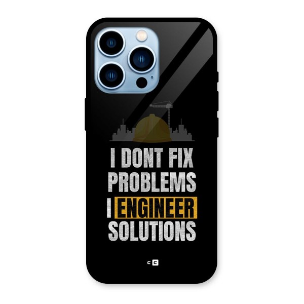 Engineer Solutions Glass Back Case for iPhone 13 Pro