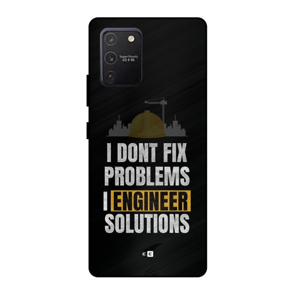 Engineer Solutions Metal Back Case for Galaxy S10 Lite