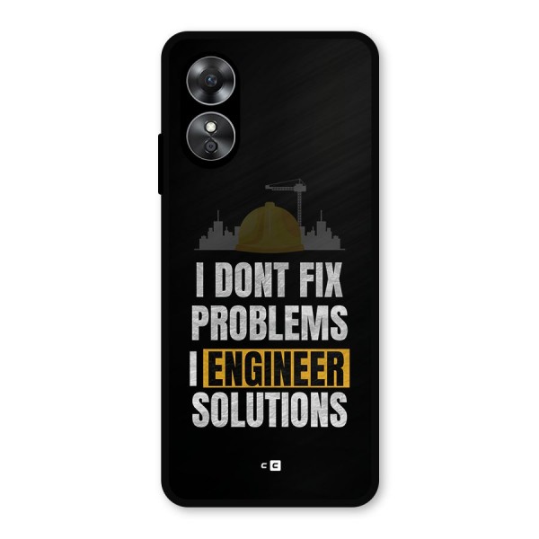 Engineer Solutions Metal Back Case for Oppo A17