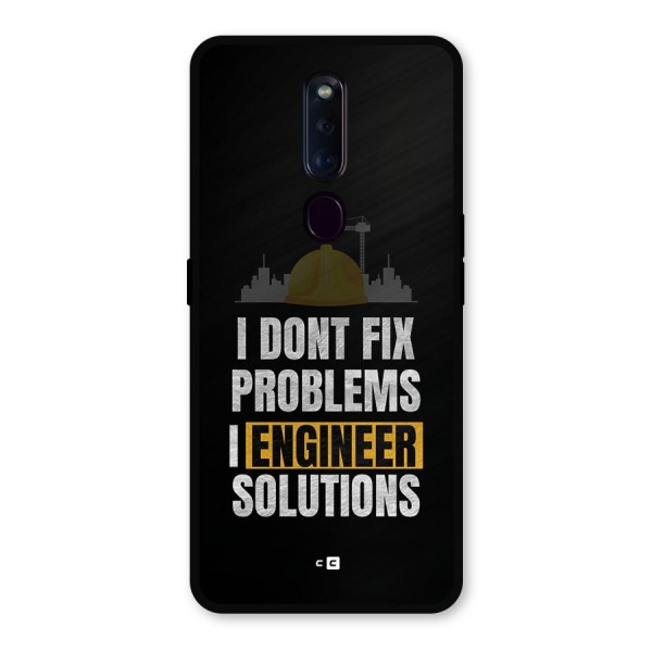 Engineer Solutions Metal Back Case for Oppo F11 Pro