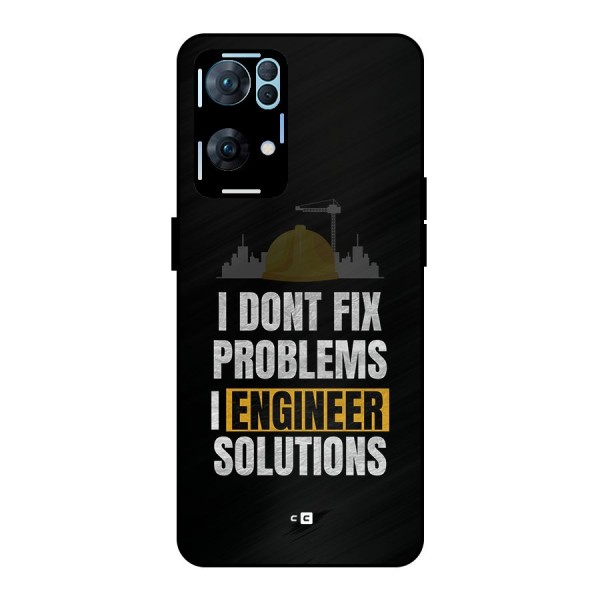 Engineer Solutions Metal Back Case for Oppo Reno7 Pro 5G