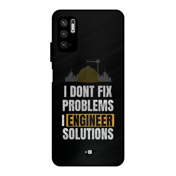 Engineer Solutions Metal Back Case for Poco M3 Pro 5G