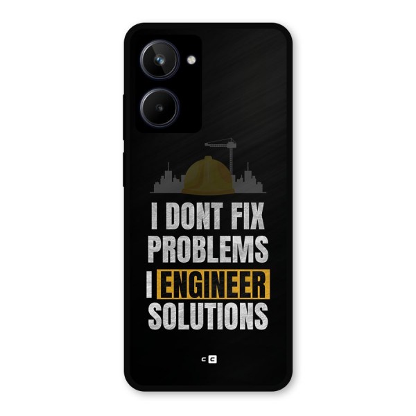 Engineer Solutions Metal Back Case for Realme 10