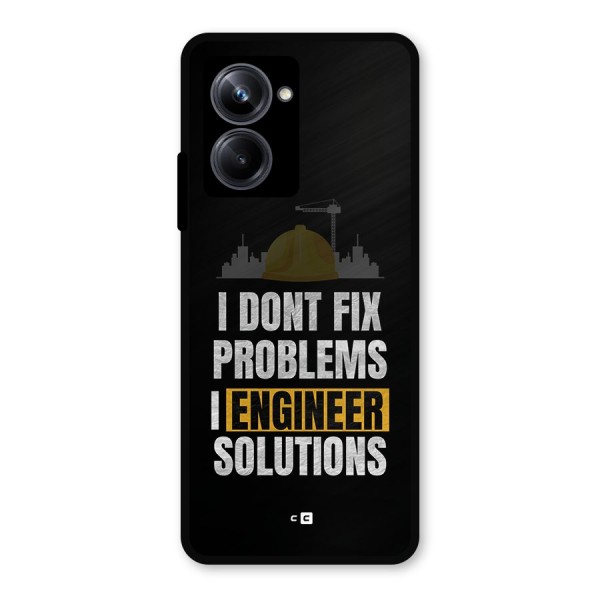 Engineer Solutions Metal Back Case for Realme 10 Pro