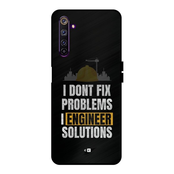 Engineer Solutions Metal Back Case for Realme 6 Pro