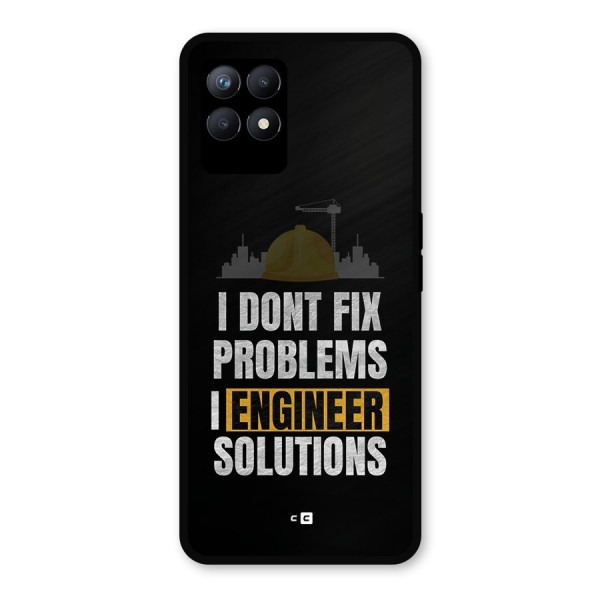 Engineer Solutions Metal Back Case for Realme 8i