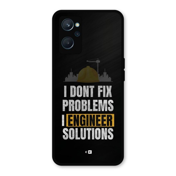 Engineer Solutions Metal Back Case for Realme 9i