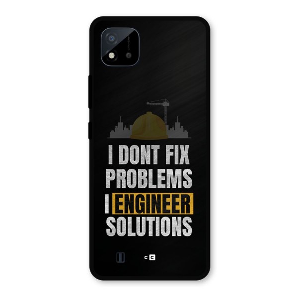 Engineer Solutions Metal Back Case for Realme C11 2021