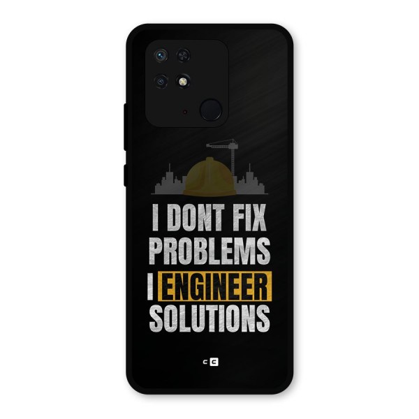 Engineer Solutions Metal Back Case for Redmi 10