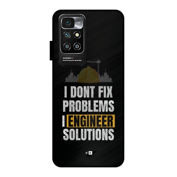 Engineer Solutions Metal Back Case for Redmi 10 Prime