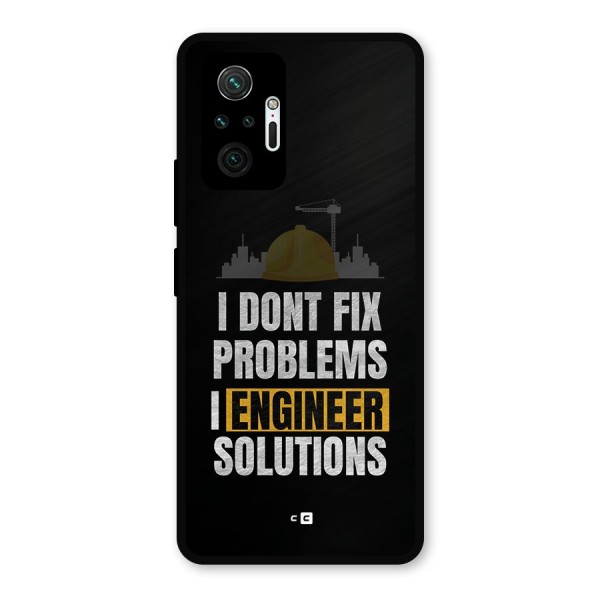 Engineer Solutions Metal Back Case for Redmi Note 10 Pro
