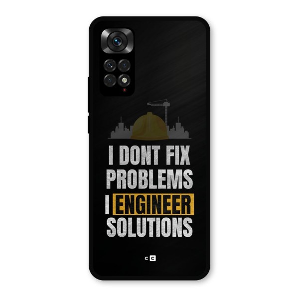 Engineer Solutions Metal Back Case for Redmi Note 11