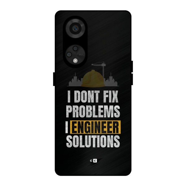 Engineer Solutions Metal Back Case for Reno8 T 5G