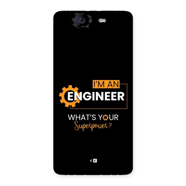 Engineer Superpower Back Case for Canvas Knight A350