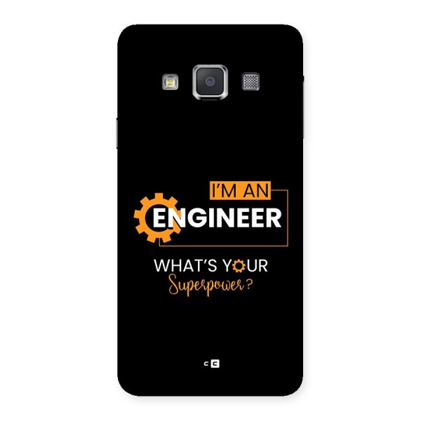 Engineer Superpower Back Case for Galaxy A3