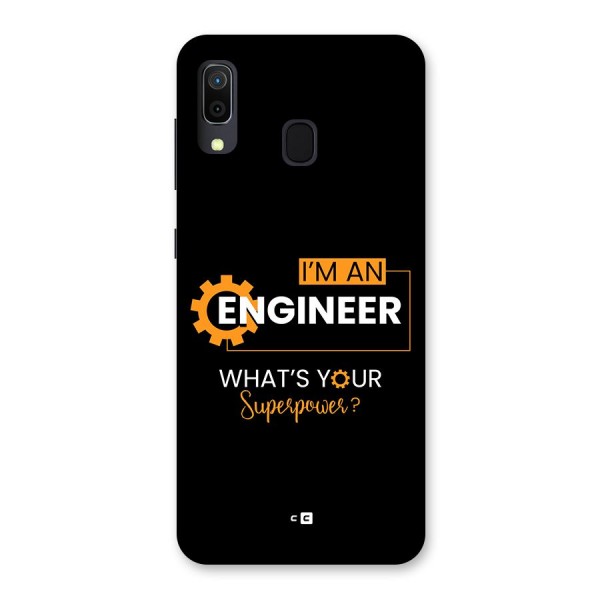 Engineer Superpower Back Case for Galaxy A30